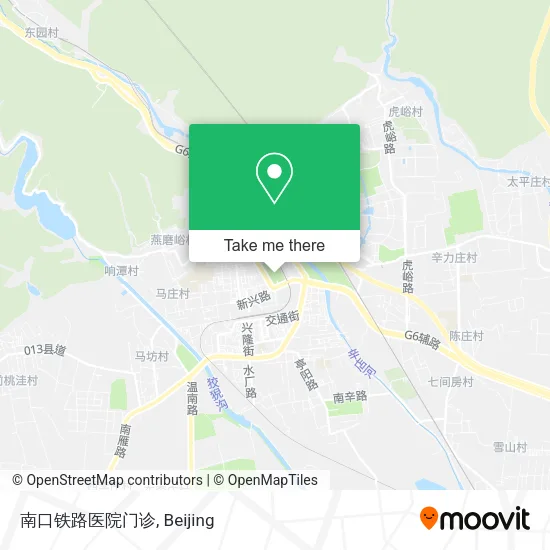南口铁路医院门诊 map
