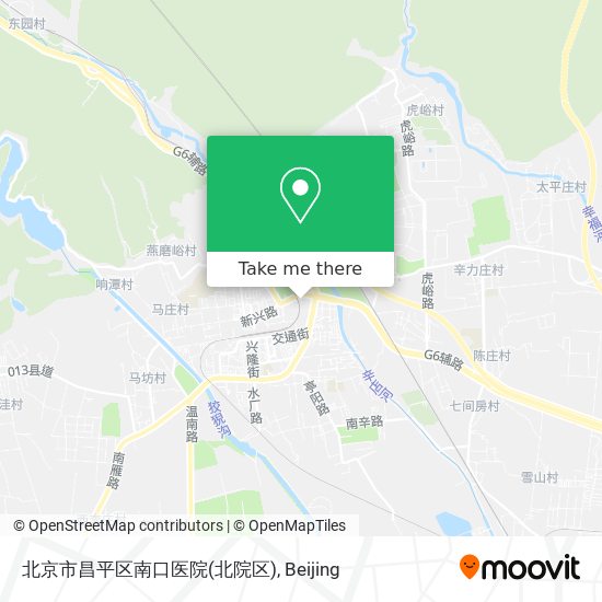 北京市昌平区南口医院(北院区) map