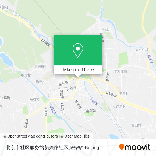 北京市社区服务站新兴路社区服务站 map
