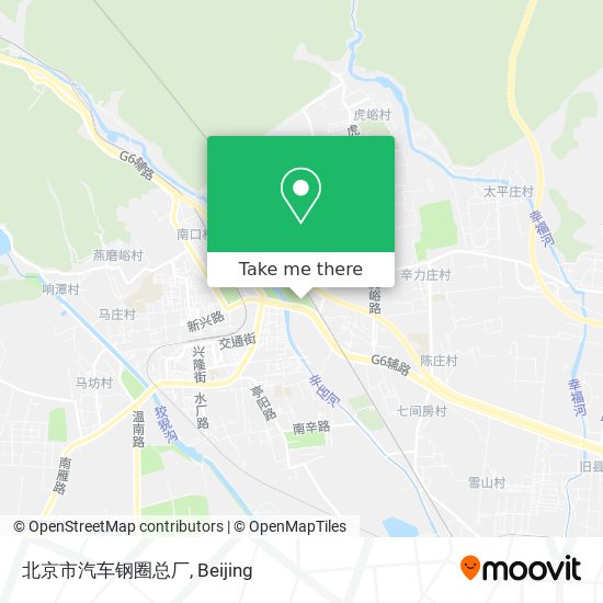 北京市汽车钢圈总厂 map