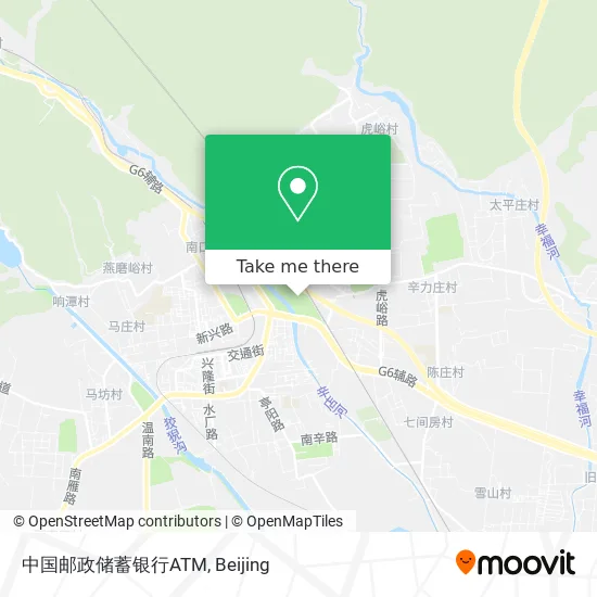 中国邮政储蓄银行ATM map