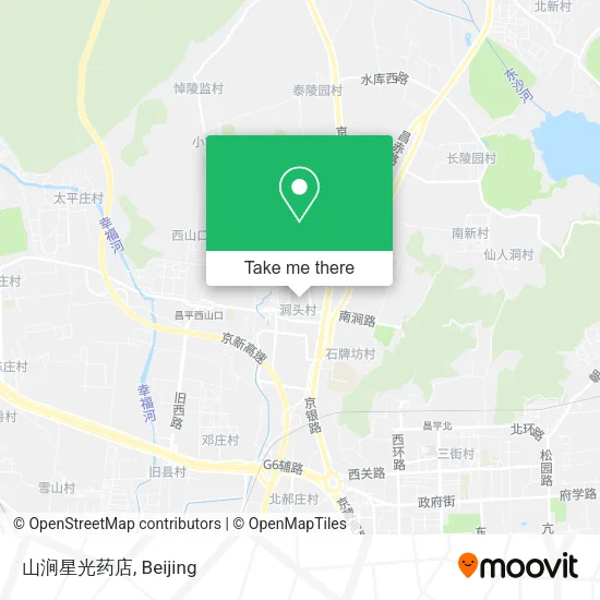 山涧星光药店 map