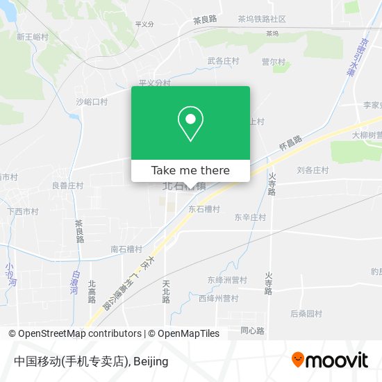 中国移动(手机专卖店) map