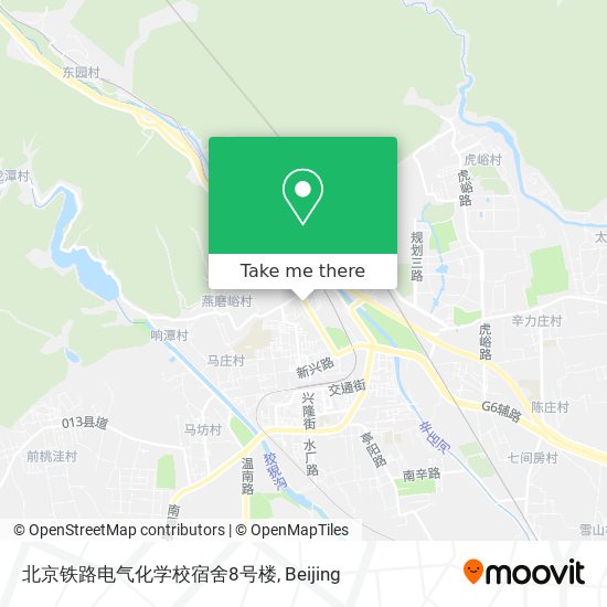 北京铁路电气化学校宿舍8号楼 map