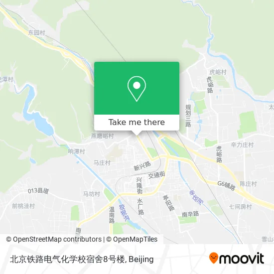 北京铁路电气化学校宿舍8号楼 map