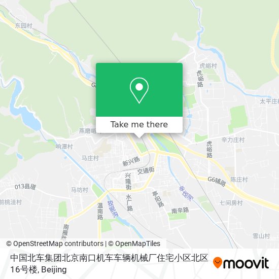 中国北车集团北京南口机车车辆机械厂住宅小区北区16号楼 map