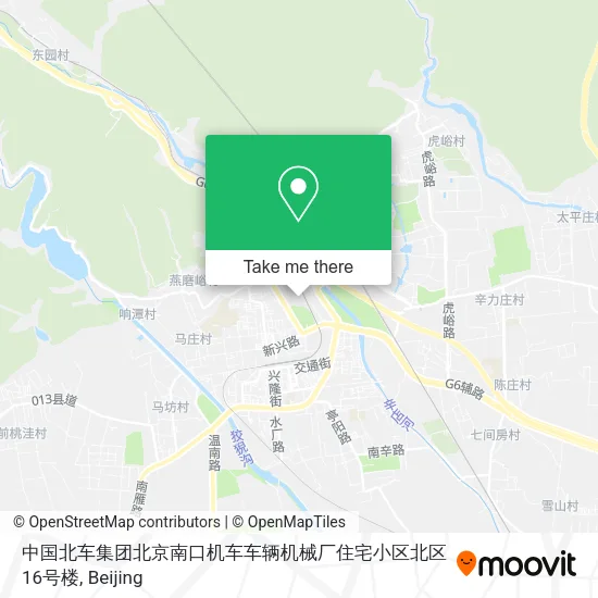中国北车集团北京南口机车车辆机械厂住宅小区北区16号楼 map