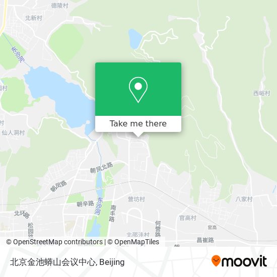 北京金池蟒山会议中心 map