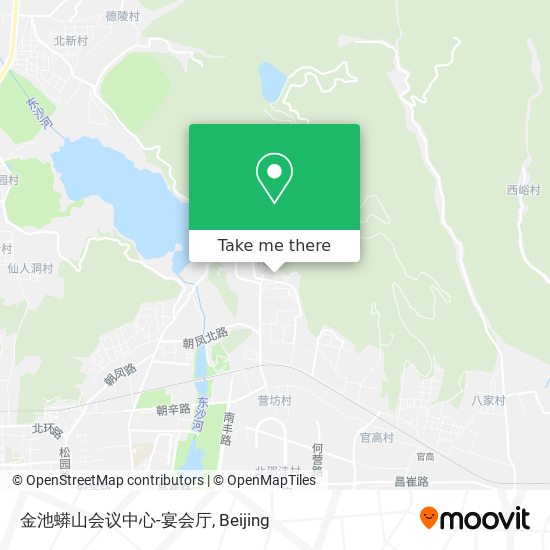 金池蟒山会议中心-宴会厅 map