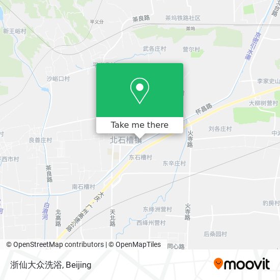 浙仙大众洗浴 map
