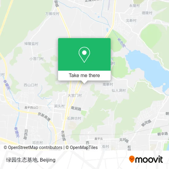 绿园生态基地 map