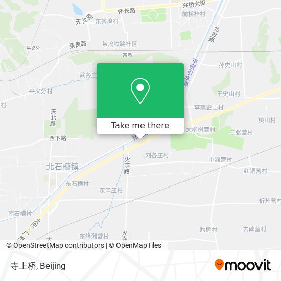 寺上桥 map