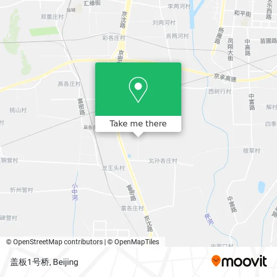 盖板1号桥 map