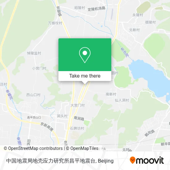 中国地震局地壳应力研究所昌平地震台 map
