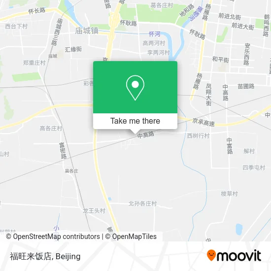 福旺来饭店 map