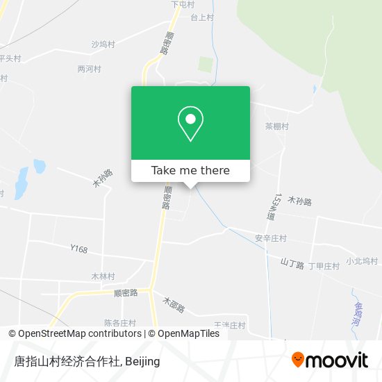唐指山村经济合作社 map