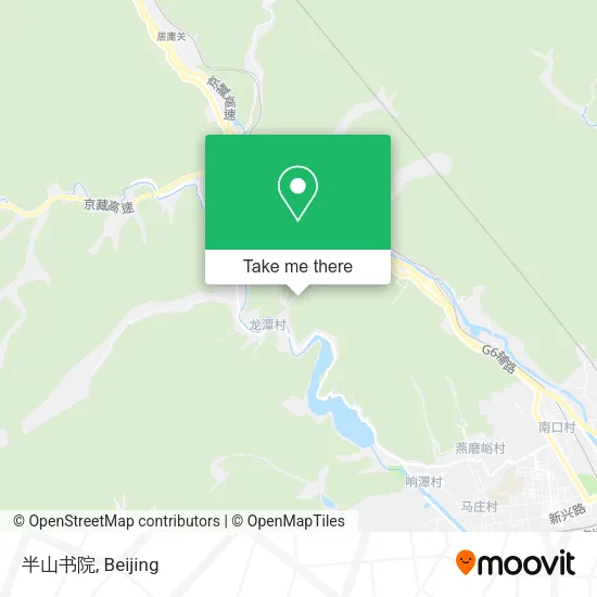 半山书院 map