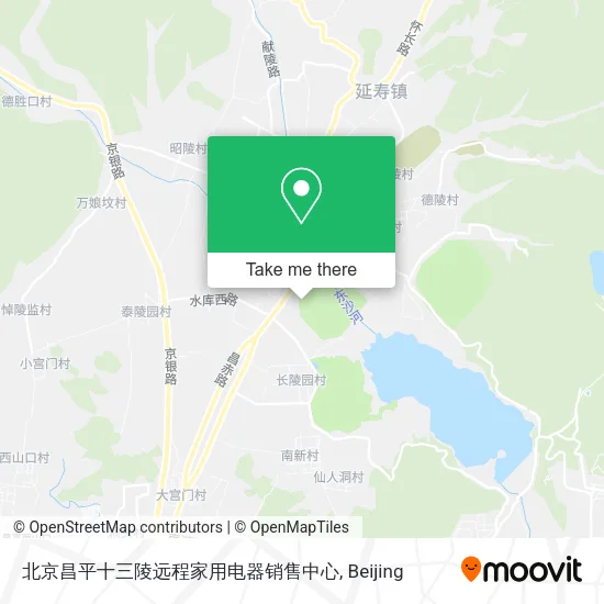 北京昌平十三陵远程家用电器销售中心 map