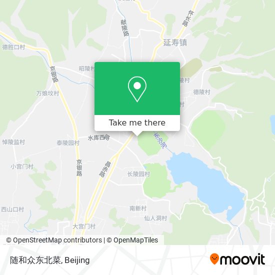 随和众东北菜 map