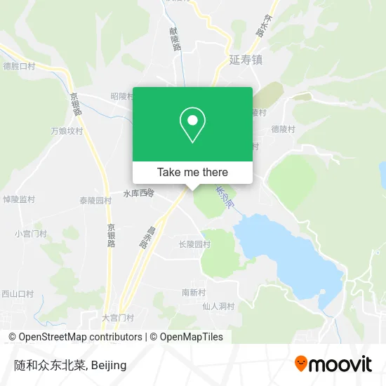 随和众东北菜 map