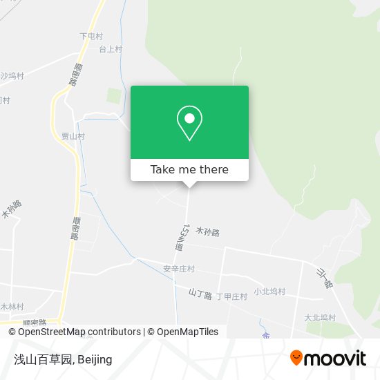 浅山百草园 map
