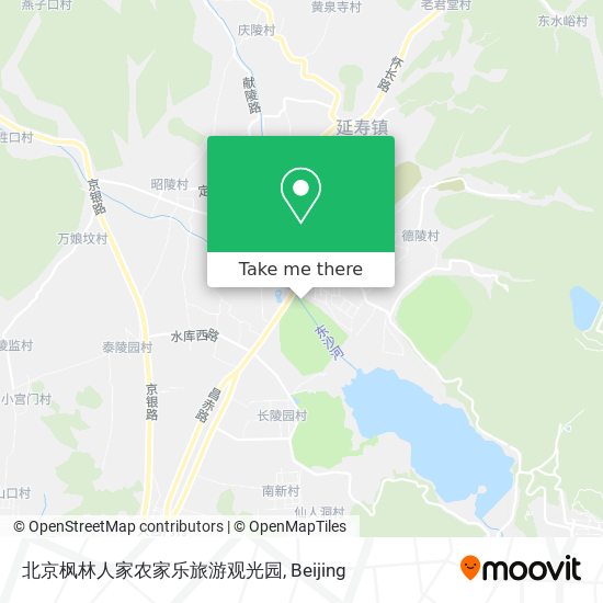北京枫林人家农家乐旅游观光园 map