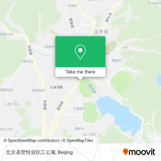 北京圣世恒业职工公寓 map
