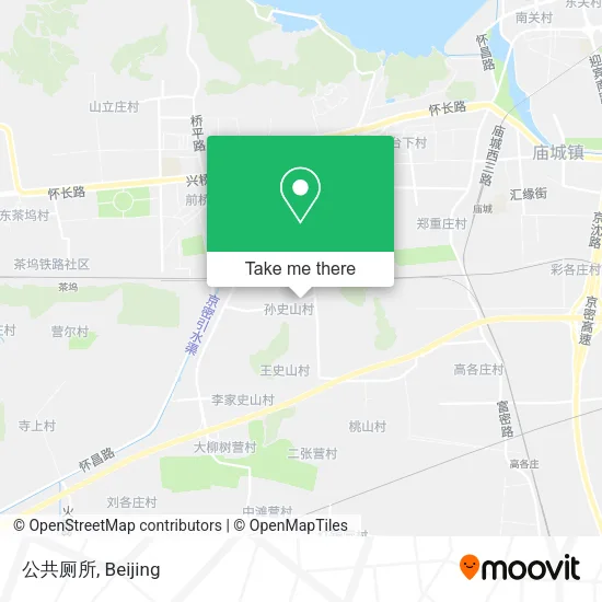 公共厕所 map