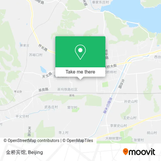 金桥宾馆 map