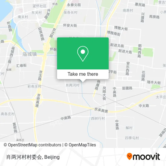 肖两河村村委会 map