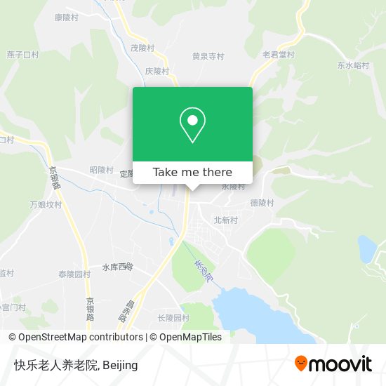 快乐老人养老院 map