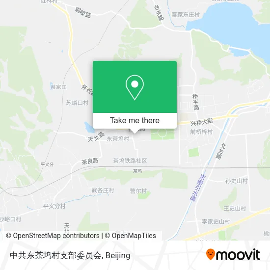 中共东茶坞村支部委员会 map