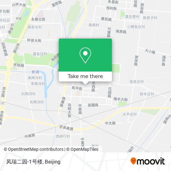 凤瑞二园-1号楼 map