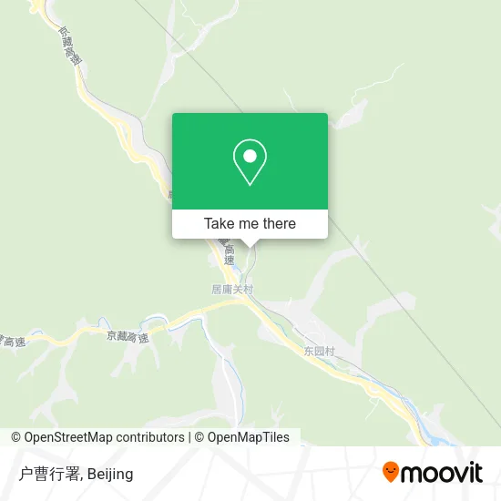 户曹行署 map