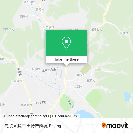 定陵果脯厂-土特产商场 map