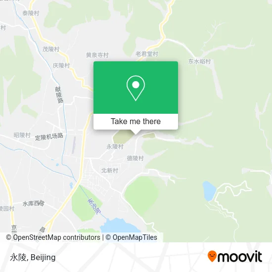 永陵 map