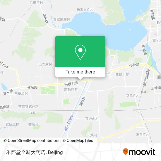 乐怀堂全新大药房 map