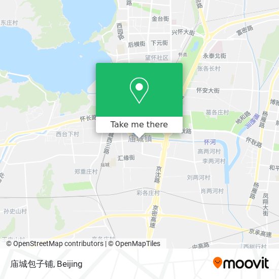 庙城包子铺 map