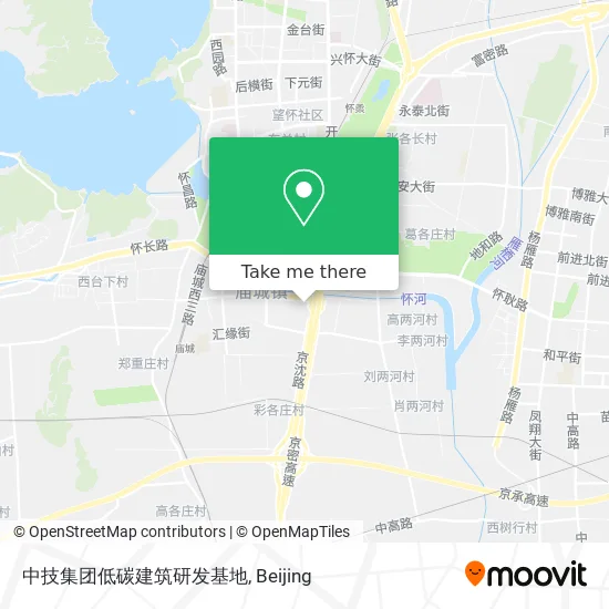 中技集团低碳建筑研发基地 map