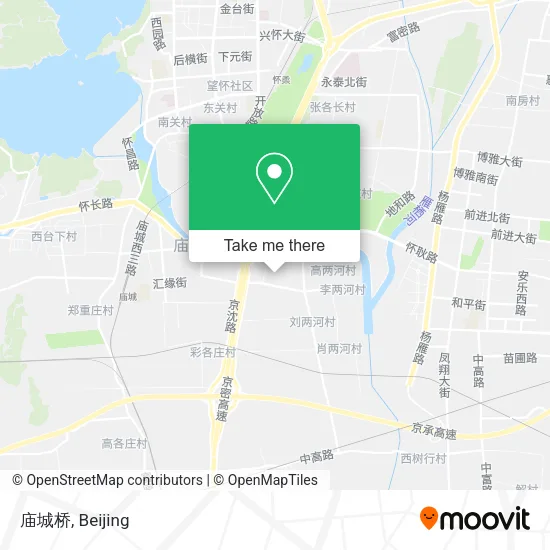 庙城桥 map