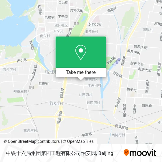 中铁十六局集团第四工程有限公司怡安园 map