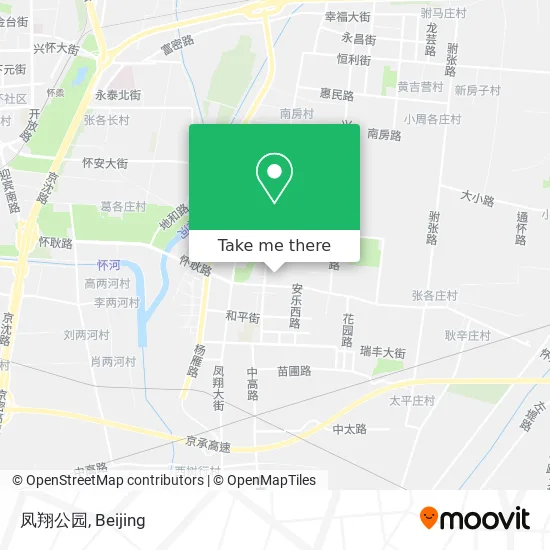 凤翔公园 map
