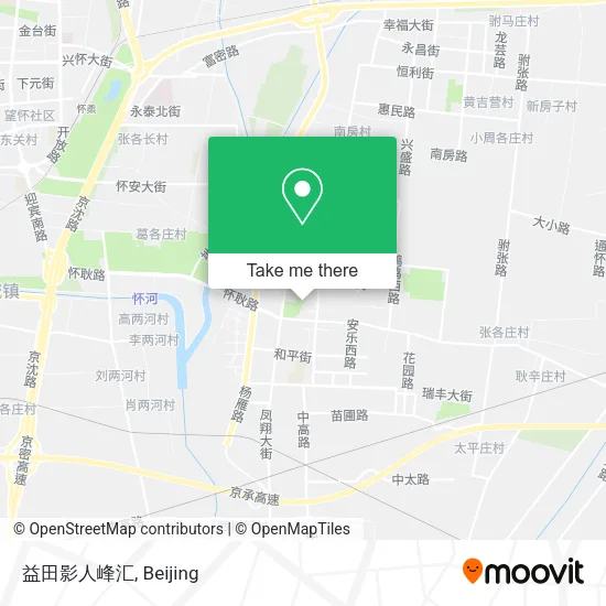 益田影人峰汇 map