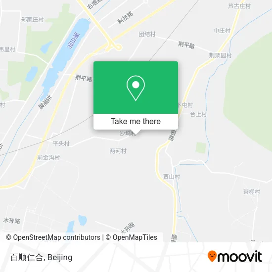 百顺仁合 map