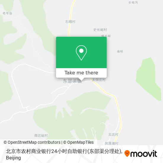 北京市农村商业银行24小时自助银行(东邵渠分理处) map