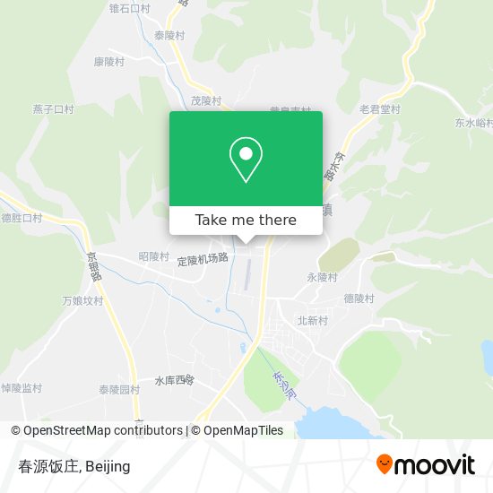 春源饭庄 map