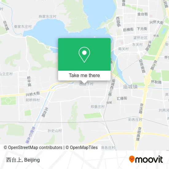 西台上 map
