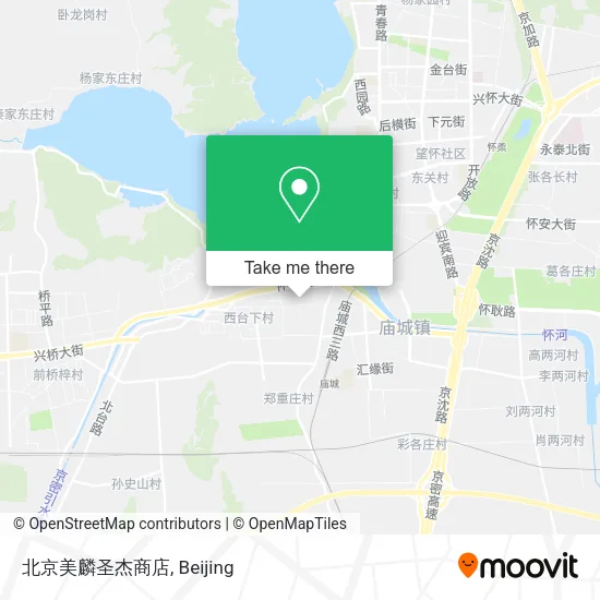 北京美麟圣杰商店 map