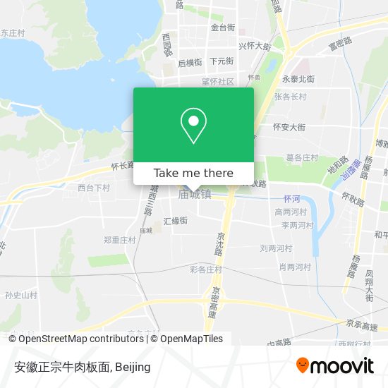 安徽正宗牛肉板面 map