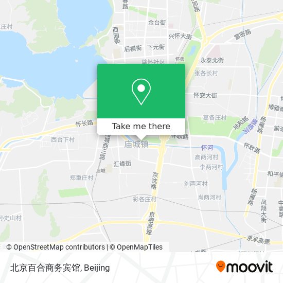 北京百合商务宾馆 map